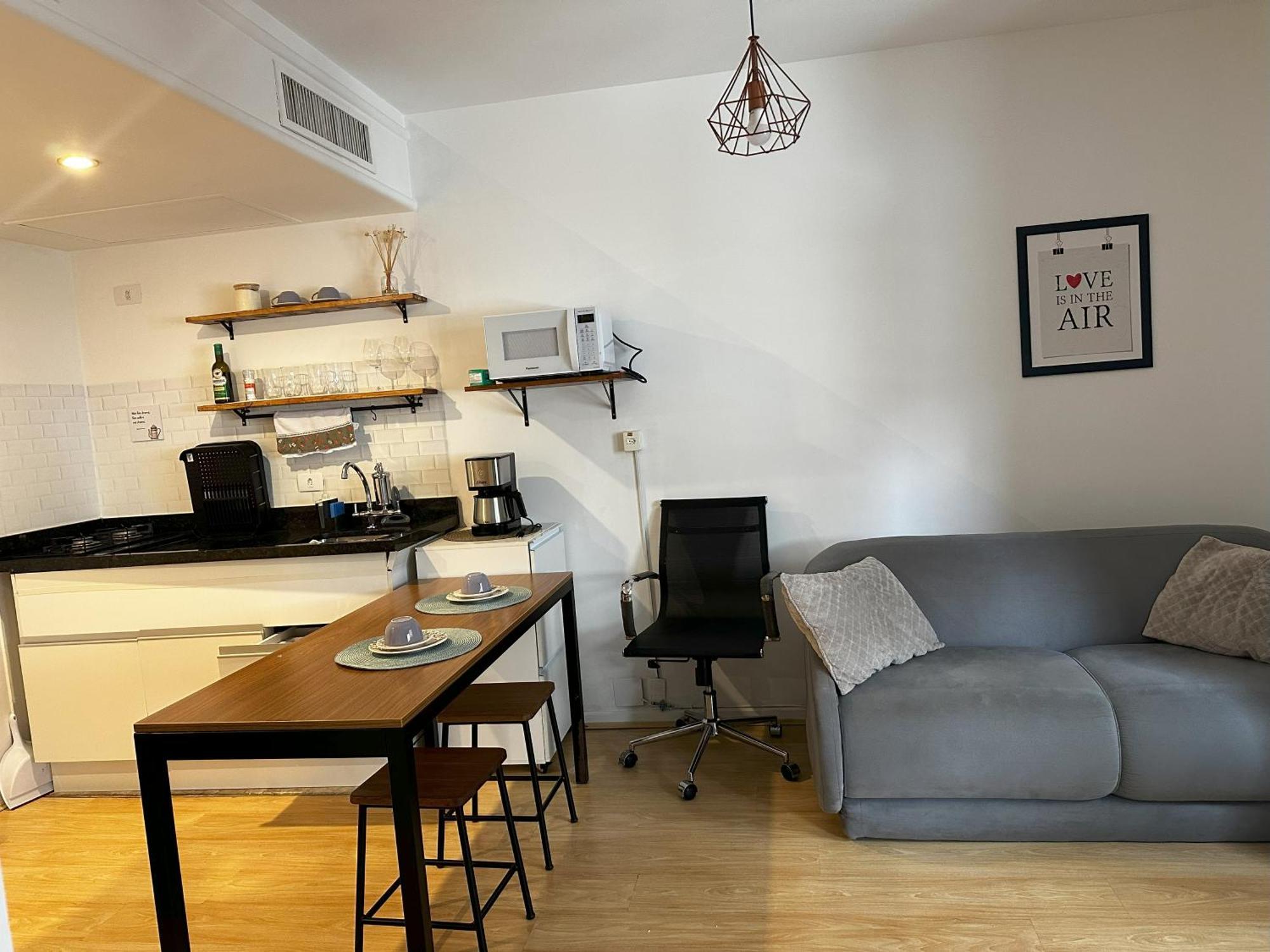 Apartamento Flat Aconchegante No Jardins São Paulo